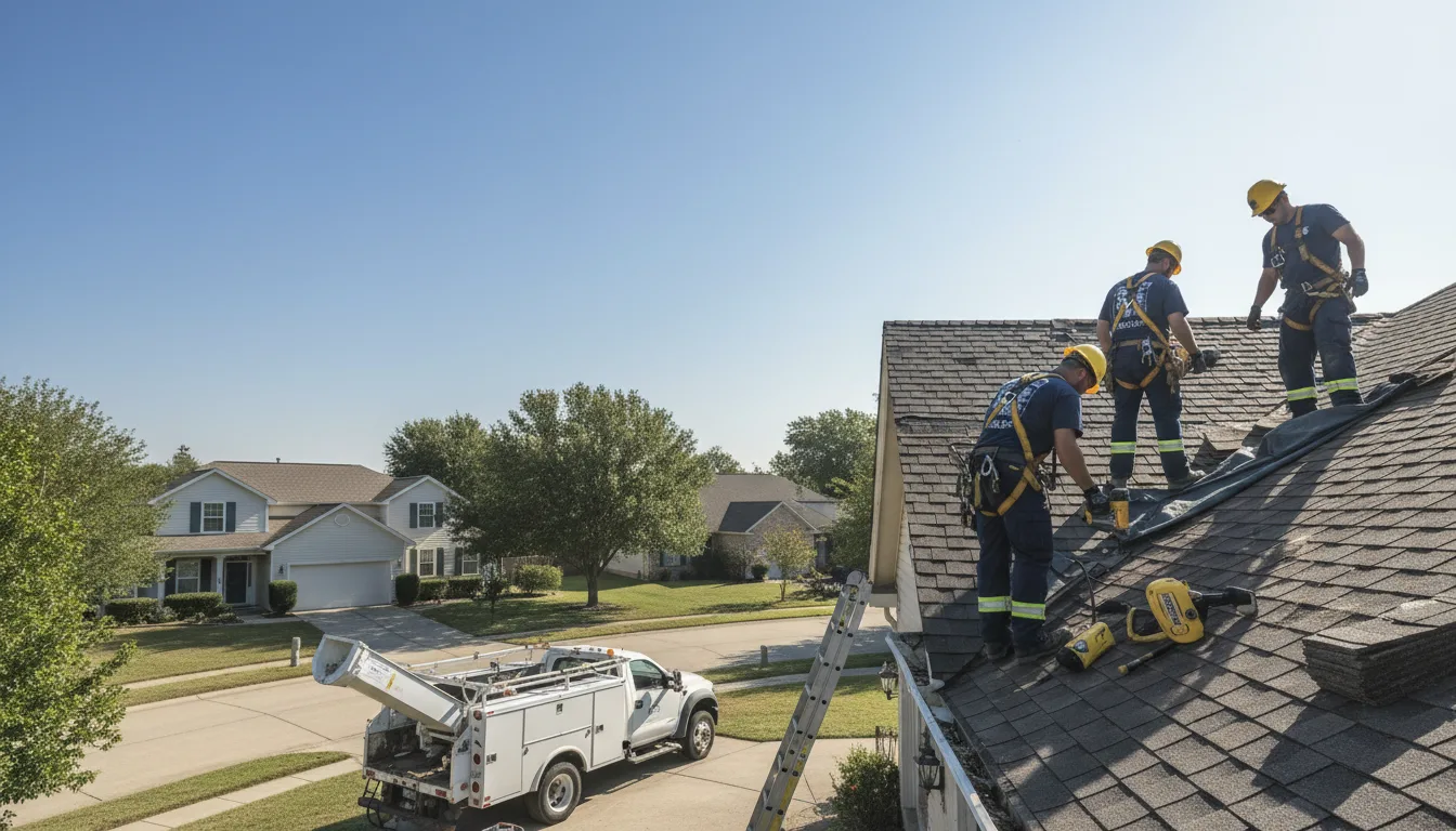 Emergency Roof Repair in Montgomery, IL near me